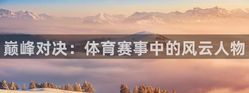 巅峰对决：体育赛事中的风云人物